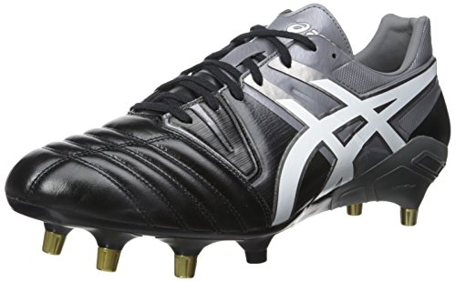 ASICS Men's Gel-Lethal Tight 5 Soccer Shoe,Black/White/Dark